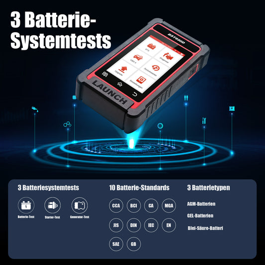 BST-880D Urządzenie diagnostyczne OBD II / Akumulator