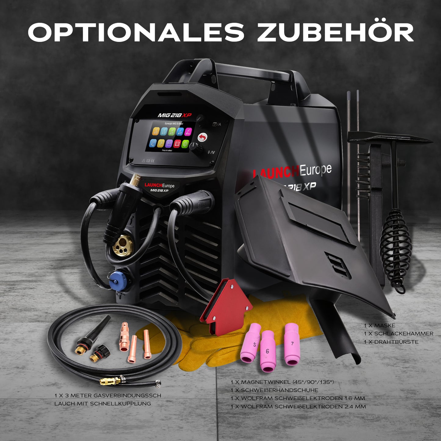 Welding machine kit / Optional accessory kit