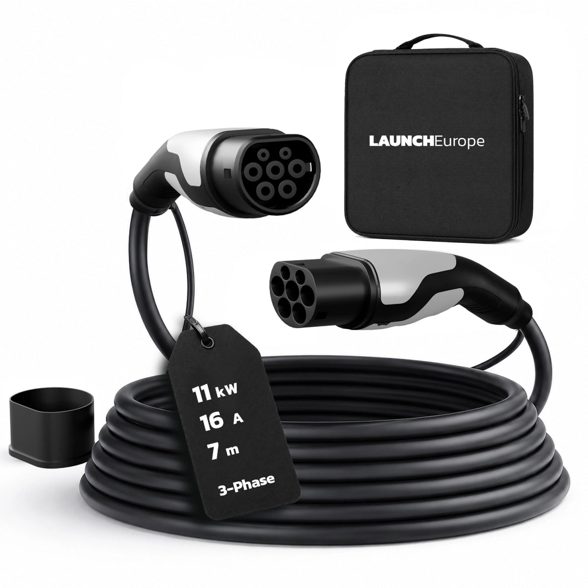 Ladekabel Typ 2 | 11kW | 7m