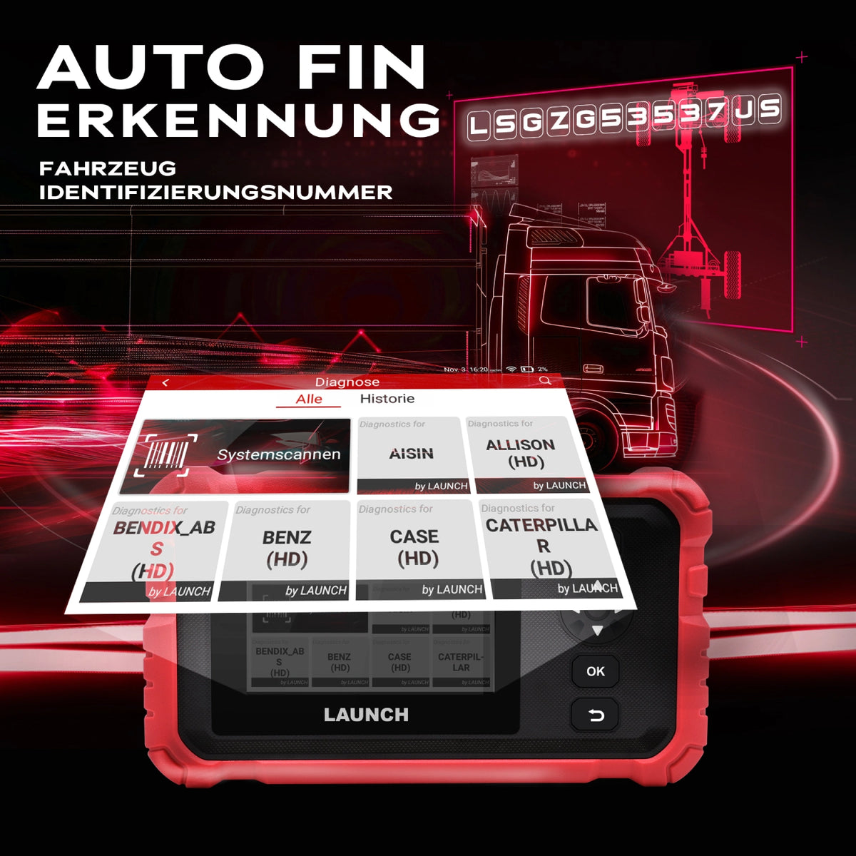 CRP 123S HD Automatische FIN Erkennung