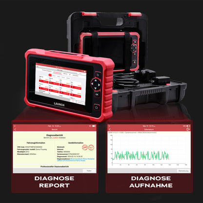 CRP 359 Diagnosereport und Aufnahme