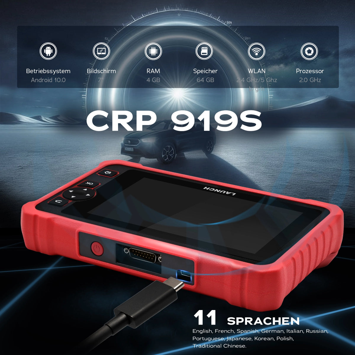 CRP 919S Technische Daten
