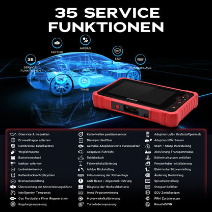 CRP 919S 35 Servicefunktionen