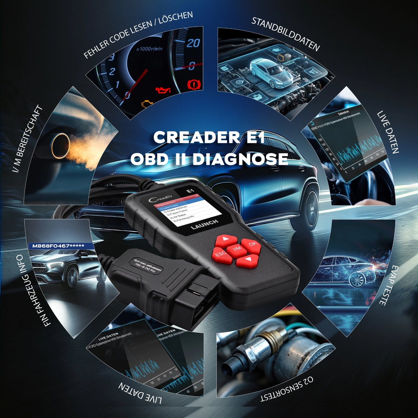 Creader E1 Funktionsumfang