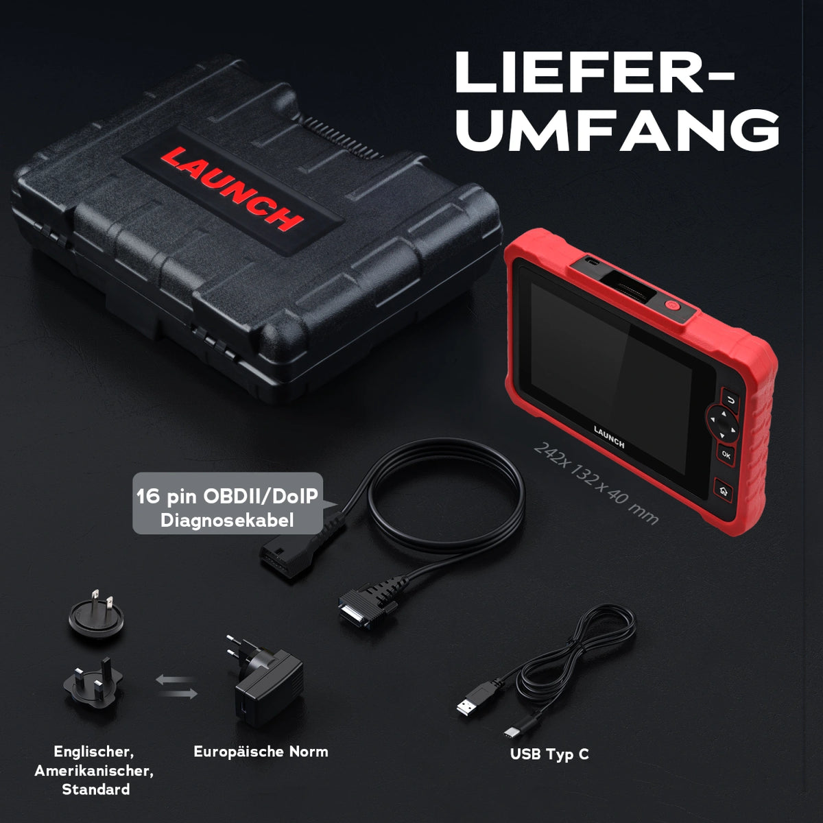 CRP 919S Lieferumfang
