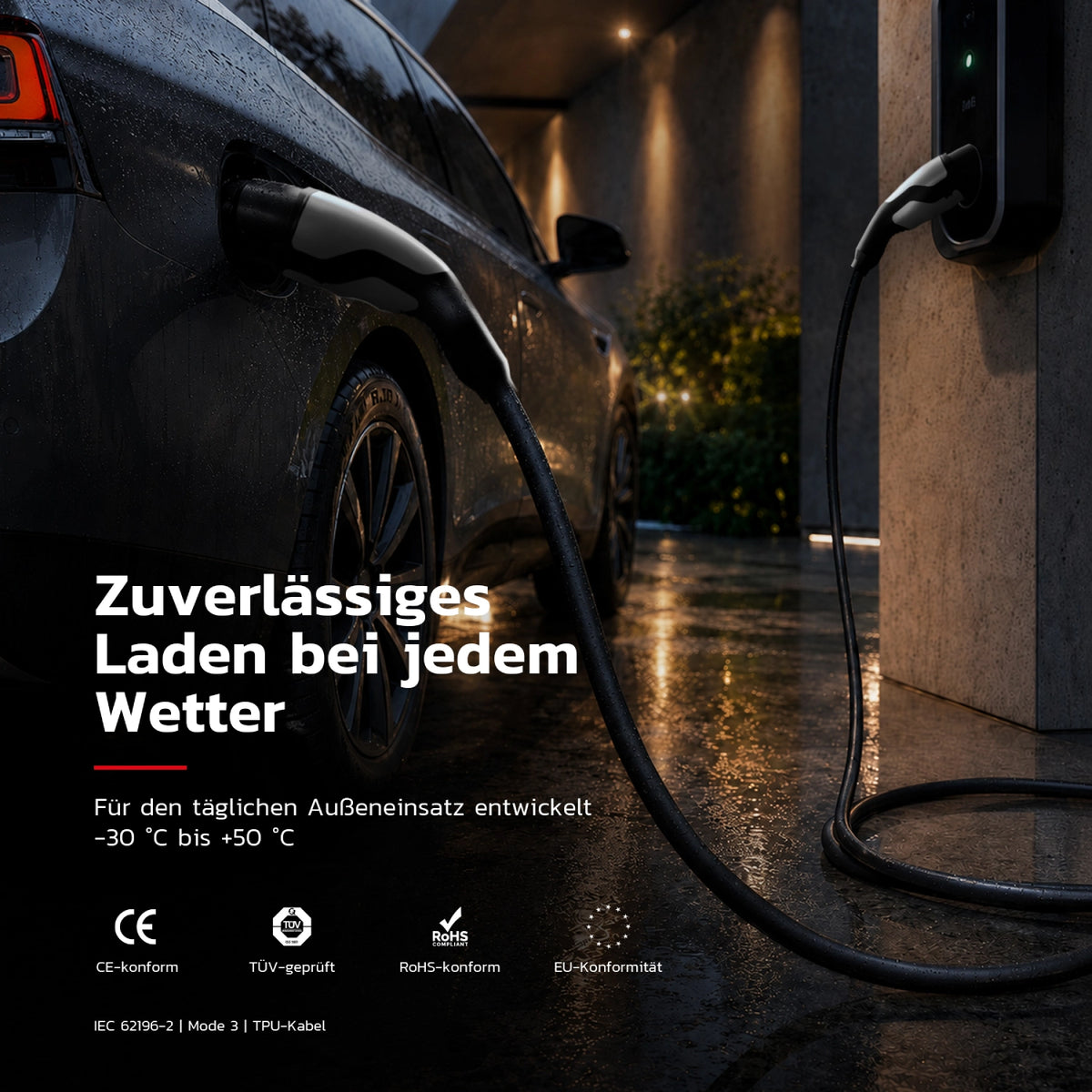 Ladekabel Typ 2 | 22kW | 7m