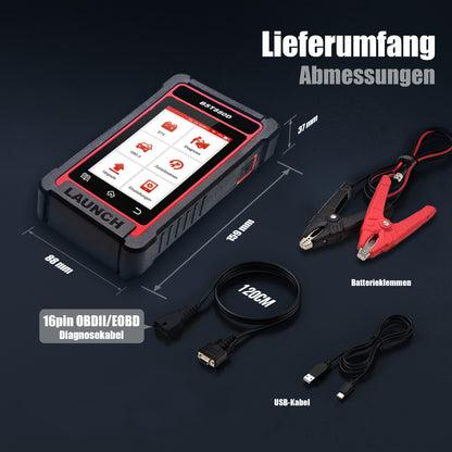 BST-880D OBDII/ Batterie Diagnosegerät