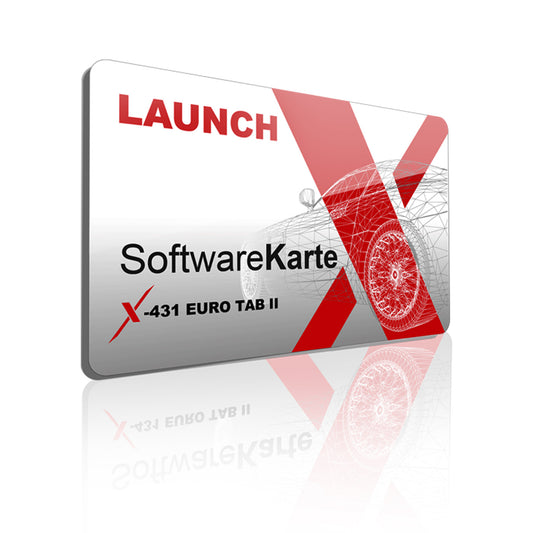 Scheda aggiornamento software X-431 EURO TAB II | 1 anno