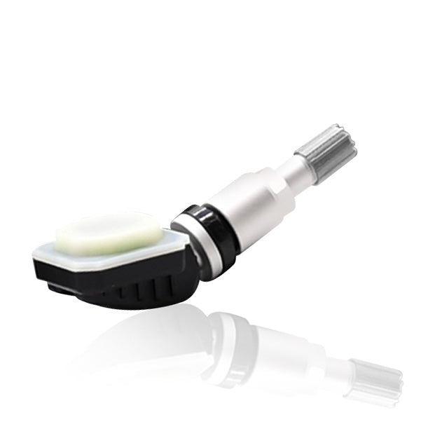 TPMS RF sensors, aluminum, silver