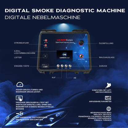 Urządzenie do diagnostyki dymnej