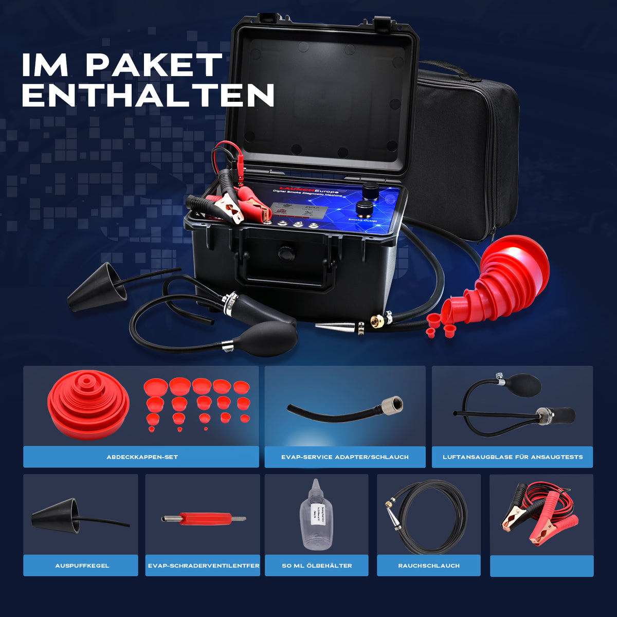Urządzenie do diagnostyki dymnej