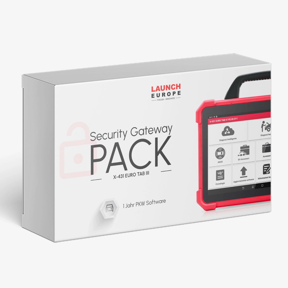 1 Year Car Software & SGW Package - EURO TAB III