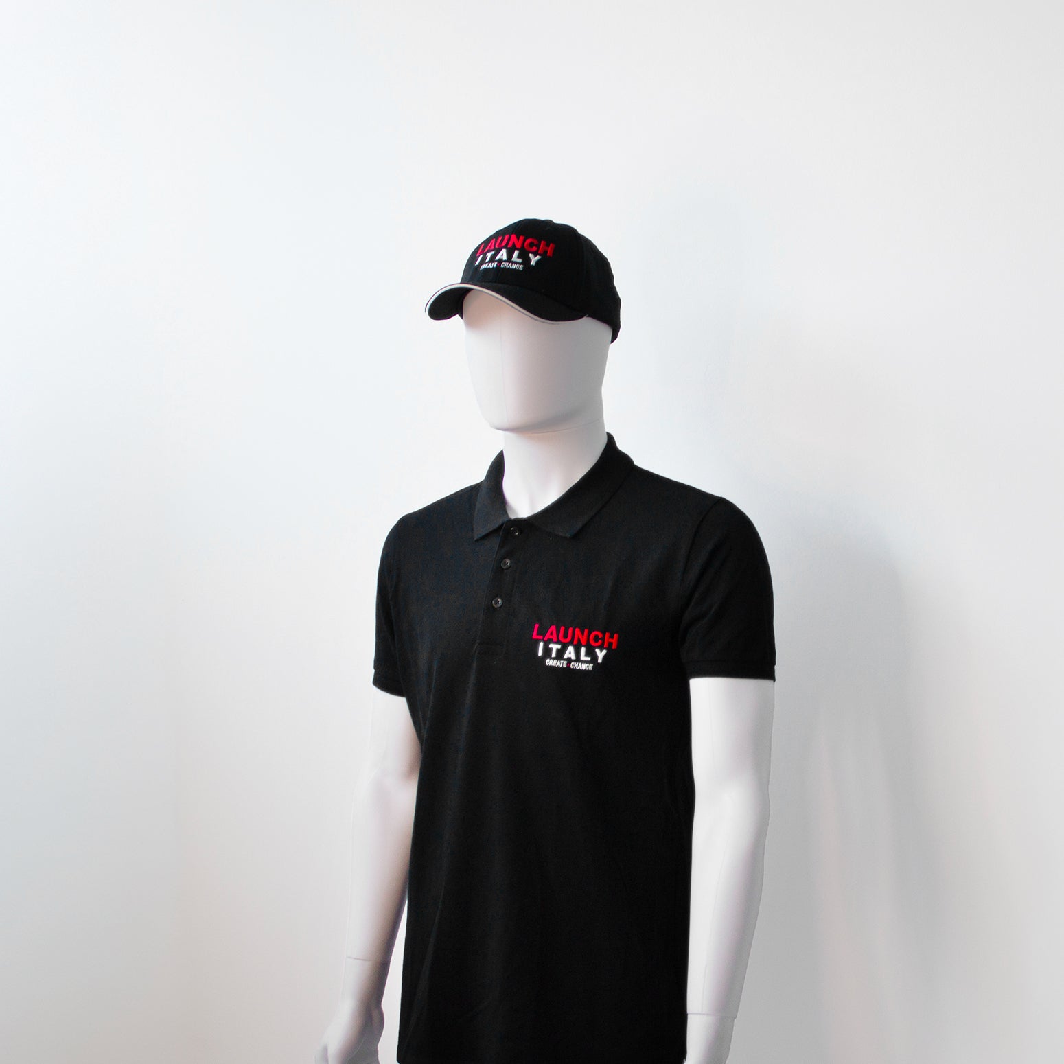 Polo uomo Launch Italy: 95% cotone Ringspun, 5% elastan vestibilità laterale della polo