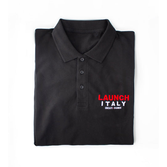 Polo uomo Launch Italy: 95% cotone Ringspun, 5% elastan.