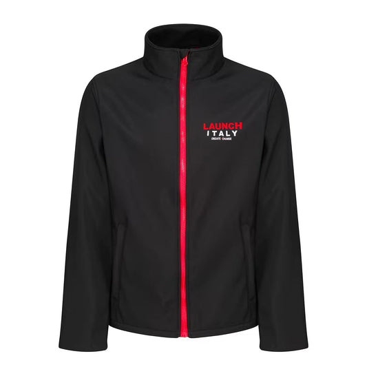 Giubbino donna softshell con zip lunga