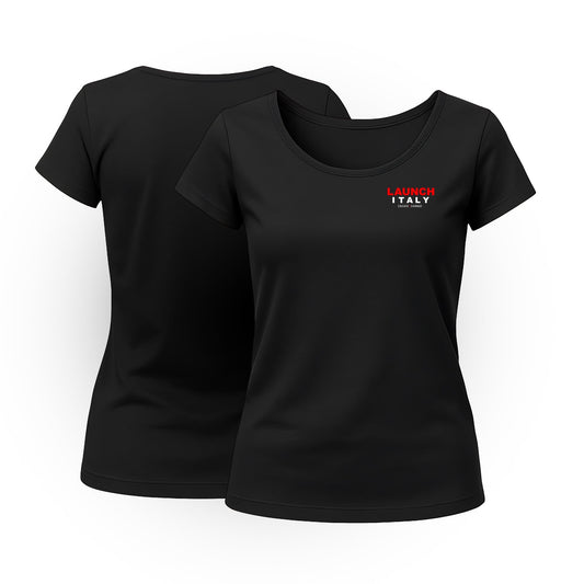 T-shirt donna in 100% cotone. Morbida, traspirante e versatile