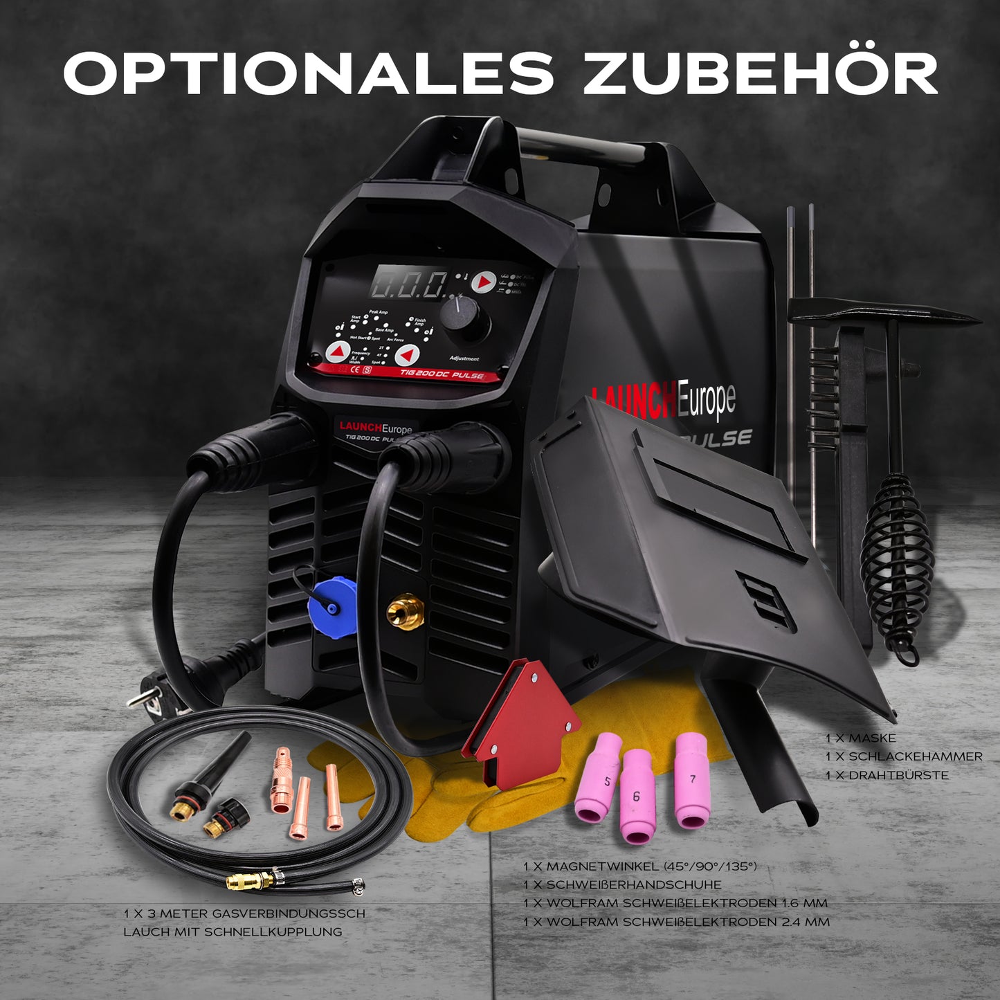 Spawarka TIG 200DC Pulse