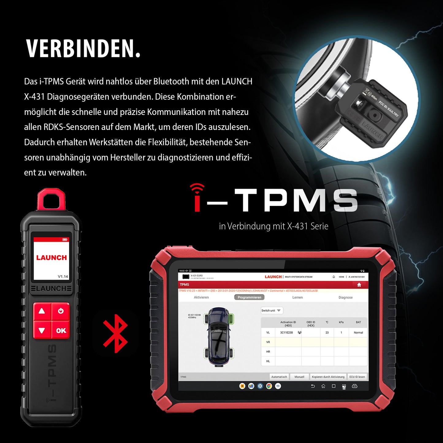 i-TPMS RDKS Programmiergerät
