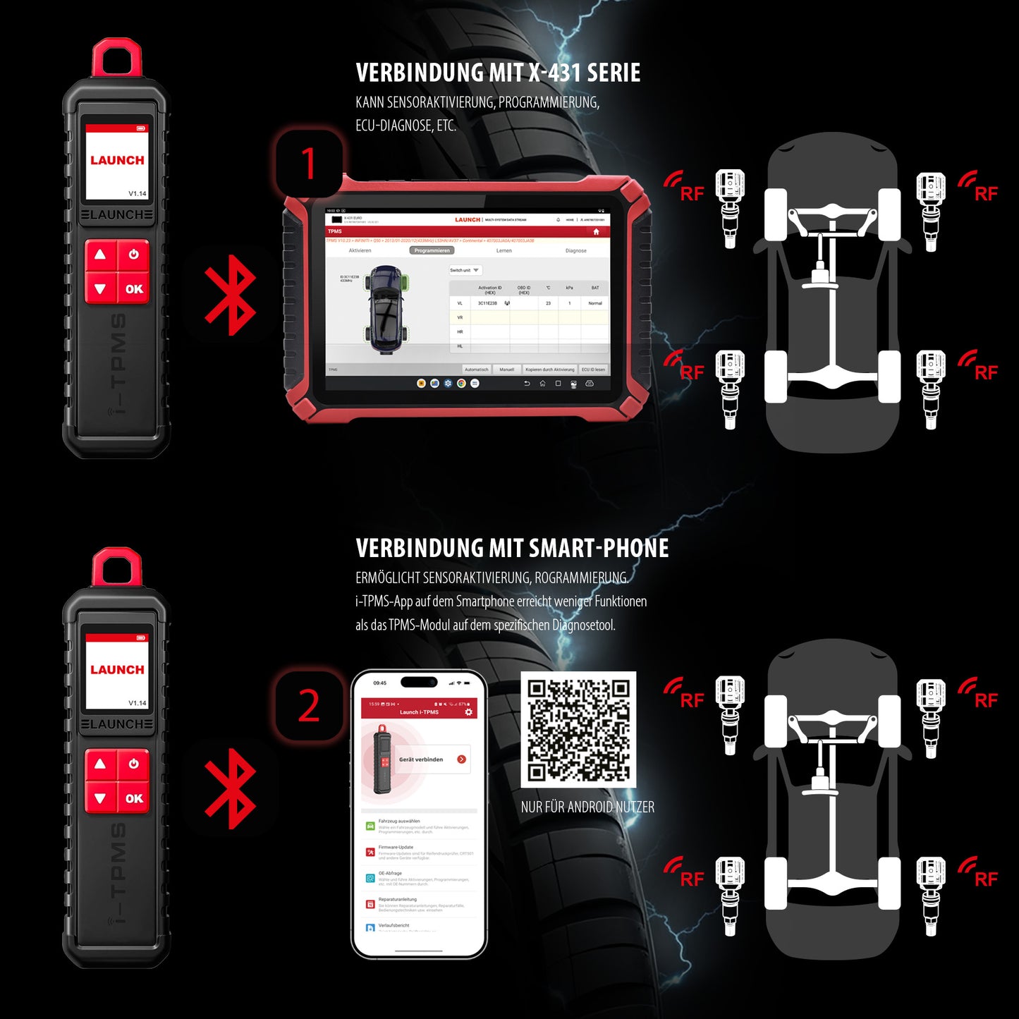 i-TPMS RDKS Programmiergerät