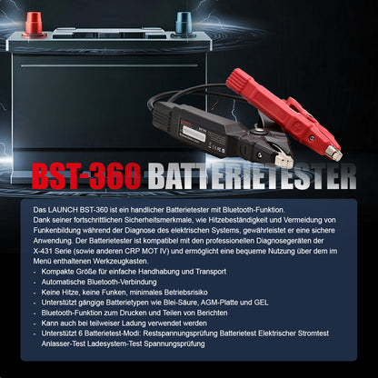 BST-360 Tester batteria Bluetooth