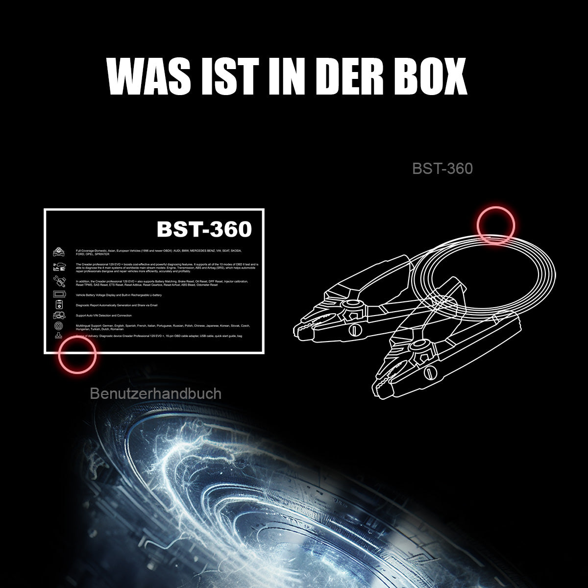 BST-360 Tester batteria Bluetooth